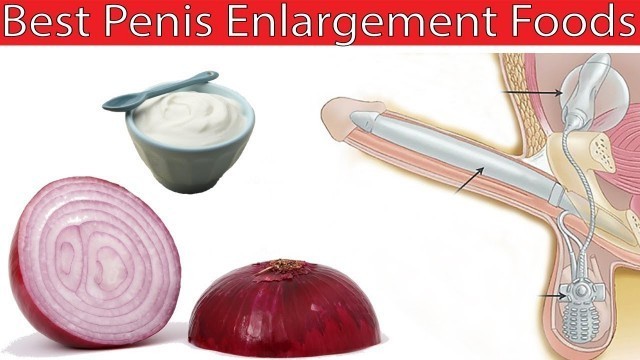 'Why Onion and Yogurt Good For Men? Penis Enlargement Foods With Erectile Dysfunction Treatment'