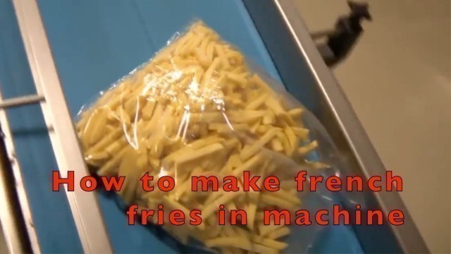 'Modern Food Processing || french fries machine ||'