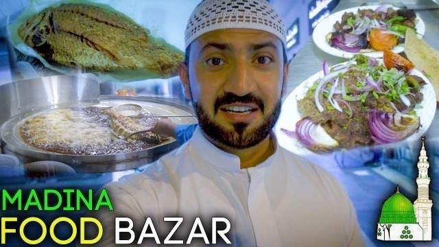 'Madina FOOD BAZAR near to Masjid an Nabawi | Very delicious Street Food of Madinah Saudi Arabia'