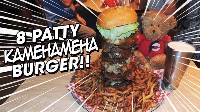 'King Kamehameha Burger Challenge w/ Eight Different Layers!!'