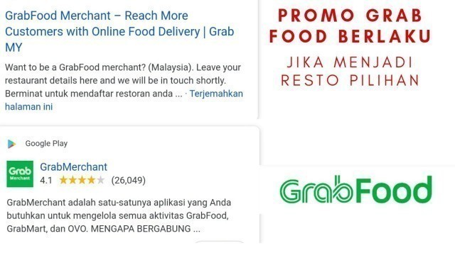 'Cara Daftar Grab food online terbaru 2020'