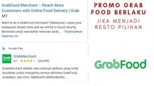 'Cara Daftar Grab food online terbaru 2020'