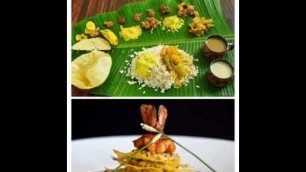 'modern food vs traditional food of India 