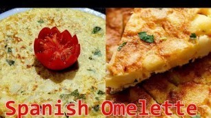 'Spanish Omelette Recipe ♥️ | Easiest Breakfast Recipe| Tortilla De Patata|Creativefood vlog 34'