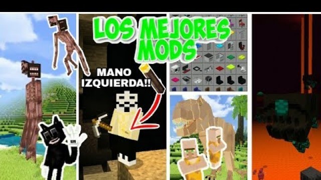 'LOS MEJORES MODS PARA MINECRAFT PE 1.16 1.16.200'