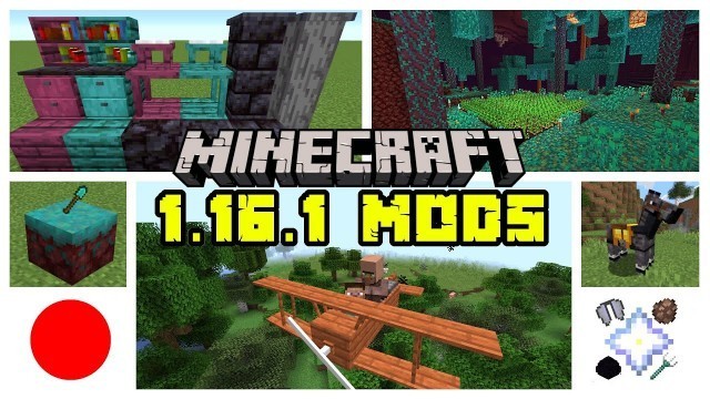 '10 New Mods For Minecraft 1.16.1 | Forge and Fabric'