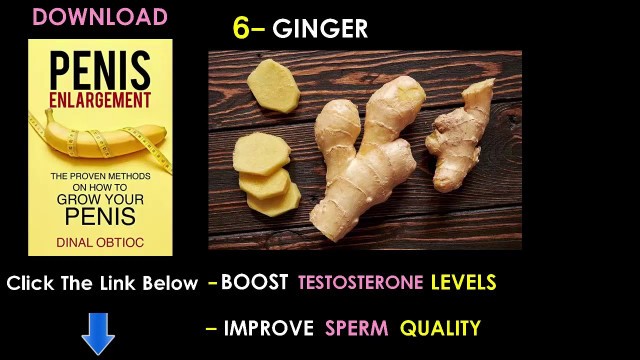 '10 FOODS to ENLARGE Your PENIS NATURALLY & FAST'