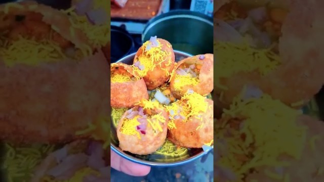 'The best Pani Puri in India- golgappe puchka Street food #shorts #panipuri #street #indianstreetfood'