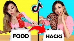 'Trying VIRAL TikTok Food Hacks! | Testing Food Hacks'