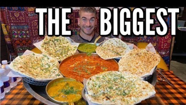 'UNDEFEATED INDIAN FOOD CHALLENGE | AMERICA\'S BIGGEST INDIAN FOOD CHALLENGE | HOUSTON MAN VS FOOD'