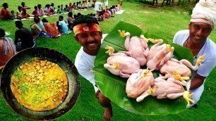 'Cooking CHICKEN CURRY for Tribe Village people donate from Hong Kong | Indian Village Food'