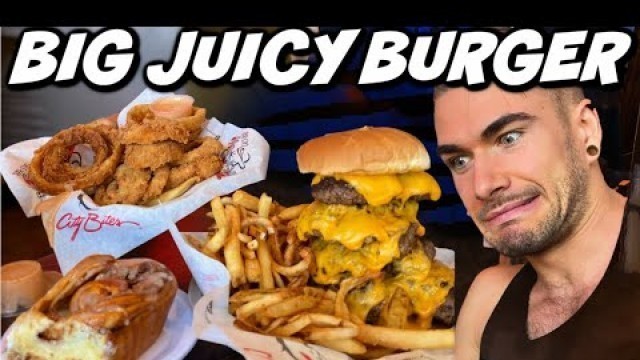 'CRAZY BURGER CHALLENGE IN OKLAHOMA CITY | Delicious \"Six Shooter Burger\" | Man Vs Food'