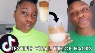 'TESTING VIRAL TIK TOK FOOD HACKS (they were all disgusting!!)'