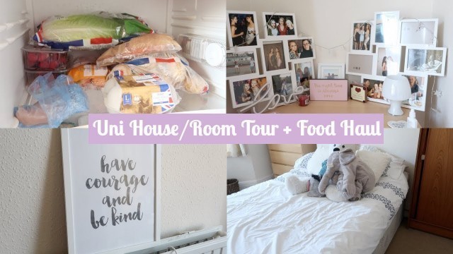 'Uni Room/House Tour + Food Shopping Haul'