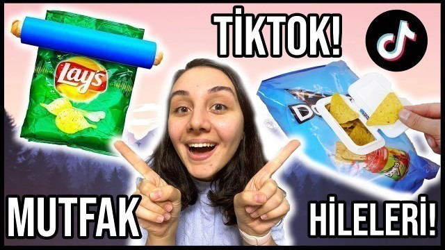 'TIKTOK MUTFAK HİLELERİNİ DENEDİM! Best TikTok Kitchen Hacks!'