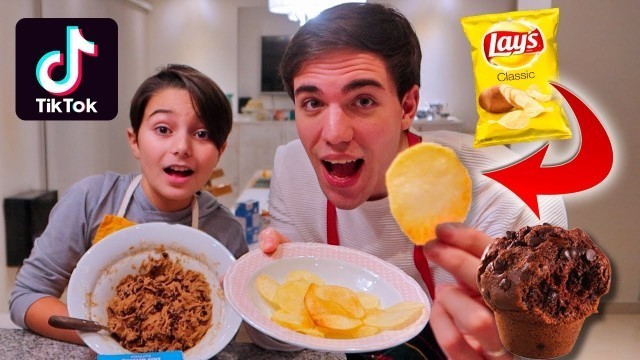 'PROBAMOS FOOD HACKS de TikTok VIRALES!! *no vas a creer estas recetas!!*'