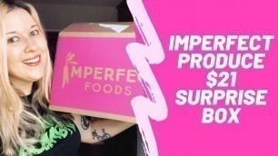 'imperfect produce box / unboxing, prices & review! / fresh produce delivery during quarantine'