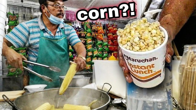 'INSANE Street Ramen || Mexican Street Food || Elotitos, Esquites, PREPARADOS || Tipping $100 dollars'