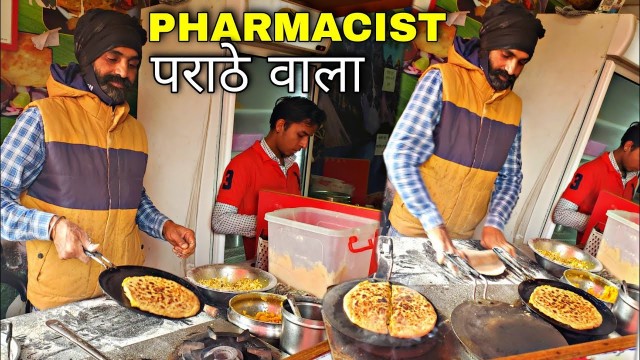 'Pharmacist Parathe वाला | World fastest परांठे waala | Gwalior | Street food india'