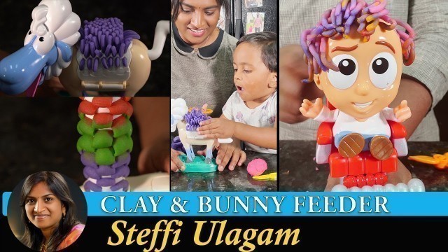 'How to make clay in Tamil | Homemade modelling clay / play doh | Woodworking Bunny Feeder'