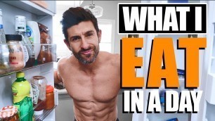 'WHAT I EAT IN A DAY (My Daily Diet to be LEAN & MUSCULAR)'