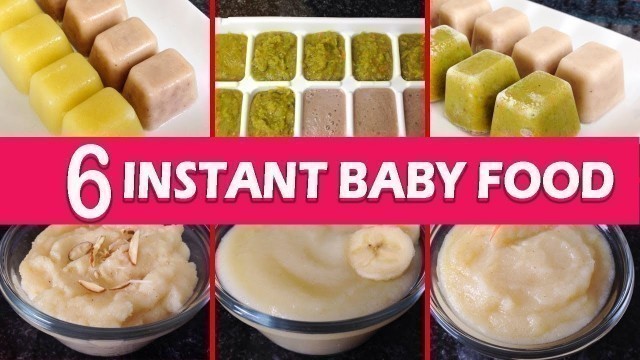 '6 Baby Food Recipes Instant | Mothers Day Special | 12 Month + Babies by (HUMA IN THE KITCHEN)'