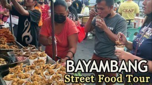 'Philippines STREET FOOD TOUR 2022 | Exploring Filipino Street Food Around BAYAMBANG PANGASINAN'