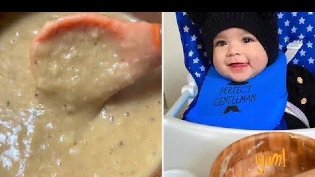 'How to introduce texture in Baby Food - When to start puree baby'