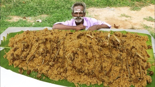 'COCONUT OIL BIRYANI Prepared by my daddy Arumugam / Village food factory'