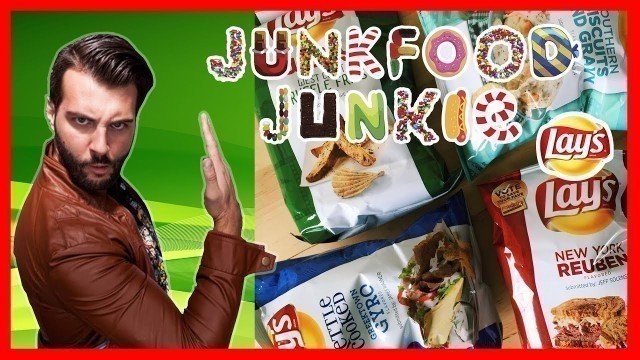 'Junkfood Junkie Ep 01 New Lays Chips Reaction'