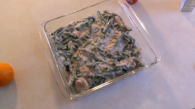 'A Hanna Family Thanksgiving 2013 - Side Dish #1 - Green Bean Casserole'