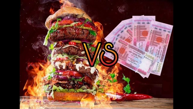 'EAT 1 HUGE BURGER WIN 5000 TAKA CASH!!! (BANGLADESHI MAN VS FOOD)'