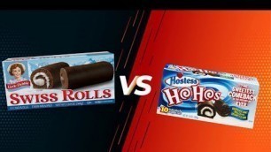 'Junk Food Junkie: Swiss Roll vs Ho Ho | Ultimate Junk Food Battle'