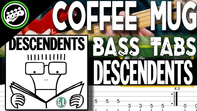 'Descendents - Coffee Mug | Bass Cover With Tabs in the Video'