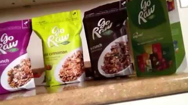 'Go Raw by Freeland Foods - Organic Raw Living Food Snacks Part 3: Granolas'