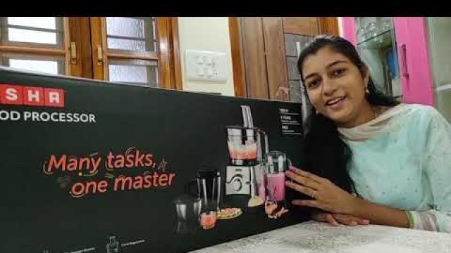 'USHA Food Processor FP 3811 UNBOXING'