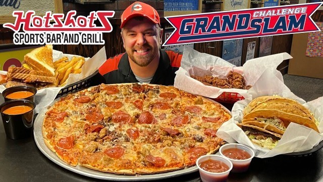 'Hotshots Grand Slam Food Challenge w/ St Louis Pizza and Wings!!'