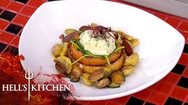 'Gordon Is Amazed By Vegetarian Challenge | Hell\'s Kitchen'