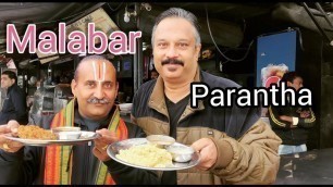 'South Indian Food | R K Puram, New Delhi Street Food | Malabar Paratha | MATHEW\'S CAFE'