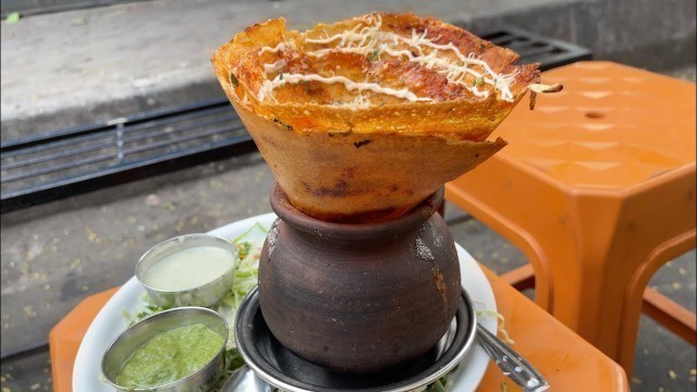 'The Real Matka Dosa of Mumbai | Indian Street Food'