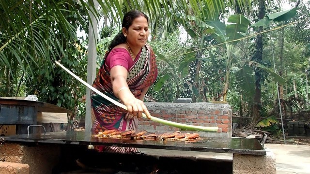 '#VLOG  || pulli vatta fish fry recipe in tamil || VILLAGE FOOD CHANNEL |Amma Special Recipe'