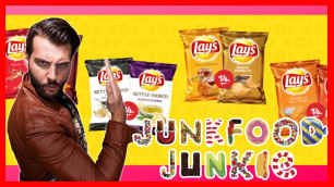 'Junkfood Junkie-  Lay\'s Flavor Swap Challenge Part 1'