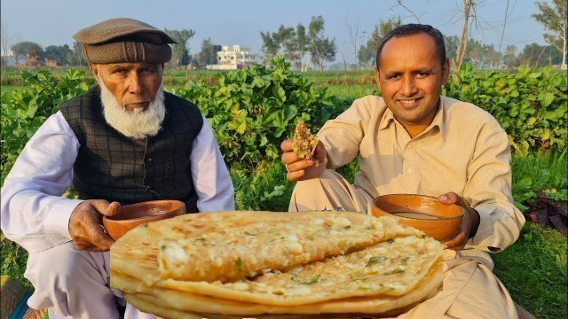 'Aloo ka Paratha Recipe | آلو کا پراٹھا | Dhaba Style | Mubashir Saddique | Village Food Secrets'