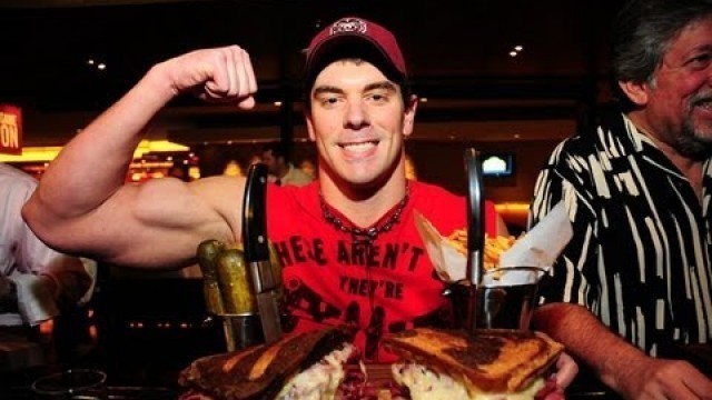 '6lb Man vs Food Reuben Sandwich Challenge!!'