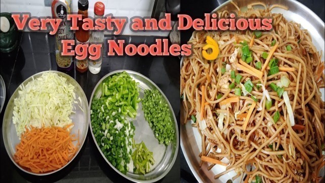 'Very Tasty and Delicious Egg Noodles