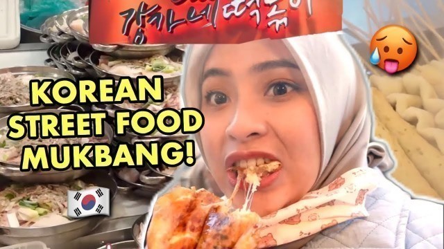 'MUKBANG STREET FOOD KOREA BARENG TEMEN2 KAMPUS AKU! 