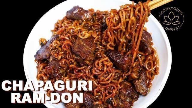 'The BEST Chapaguri Ram-Don Recipe with Steak | From Movie Parasite'