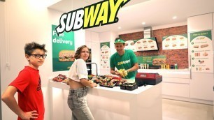 'He Opened a Subway Restaurant in Our House!!!'