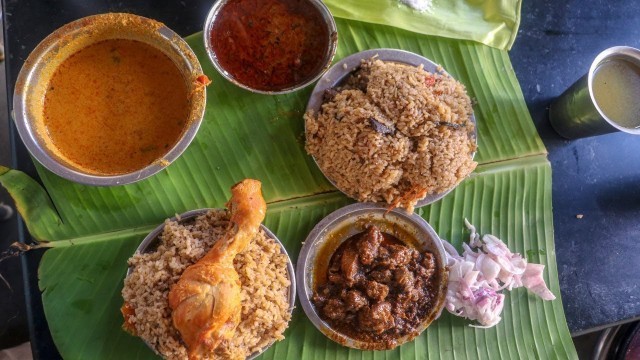 'Panamarathu Biryani Kadai, Madurai -  Mutton Chukka, Parotta,Chicken Curry - South Indian Food'