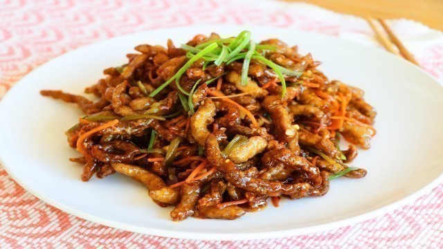 'CRISPY Ginger Beef 脆皮生薑牛 CiCi Li -Asian Home Cooking Recipes'